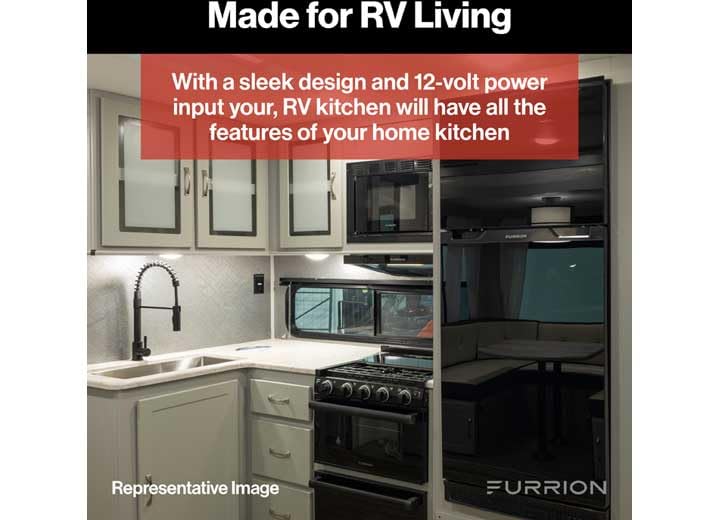 Furrion 8 Cubic Ft FCR08DCGTABR Right Hinge Refrigerator