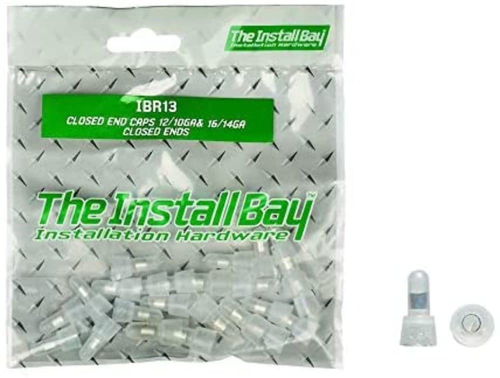 Closed End Cap InstallBay 12-10 Ga and 16-14 Ga - Retail Pack