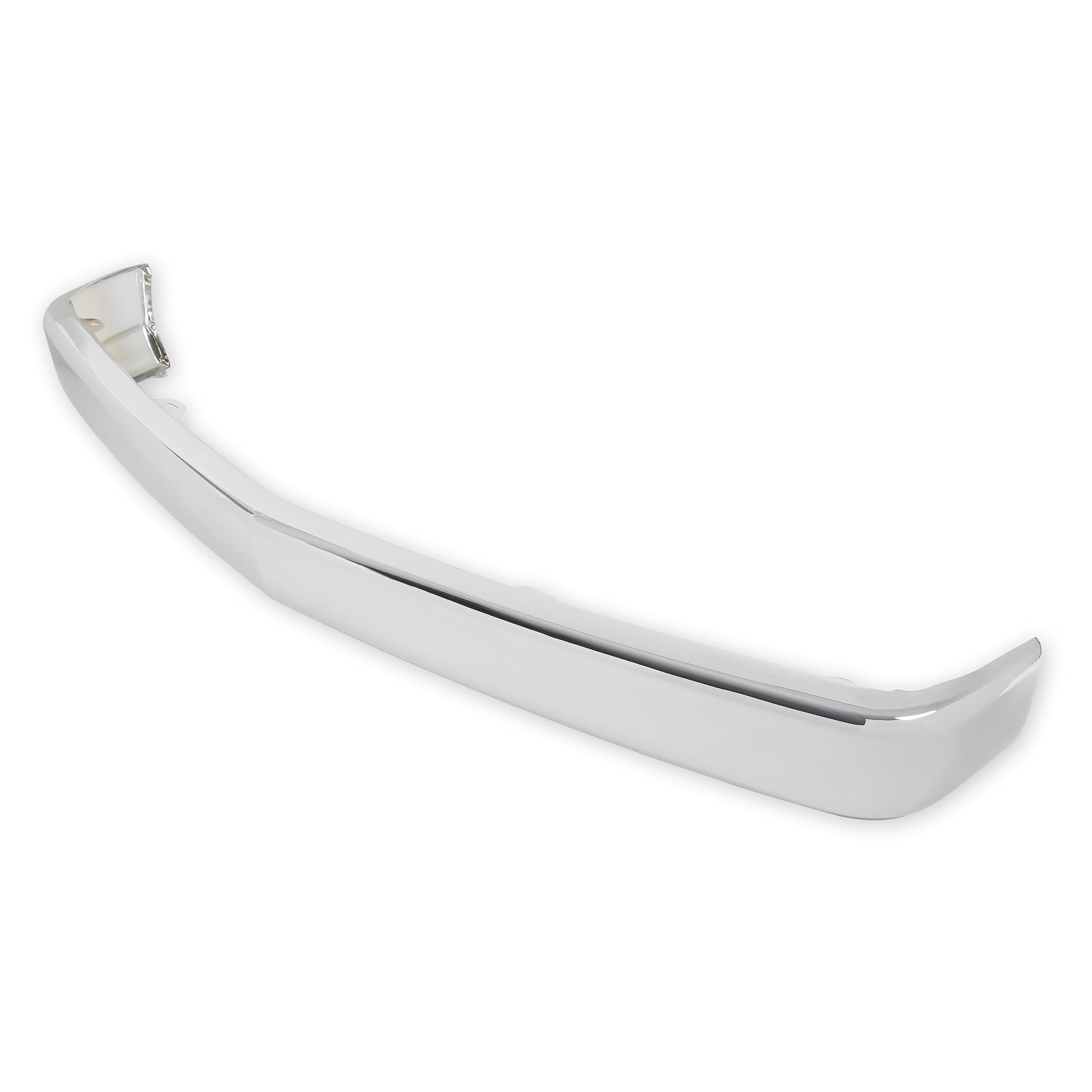Premium Front Bumper Holley Classic Trucks 04-403 - No Holes - Chrome