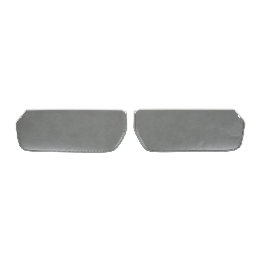 Vinyl Foamback Sunvisor Pair Brothers Trucks 05-362 - Charcoal