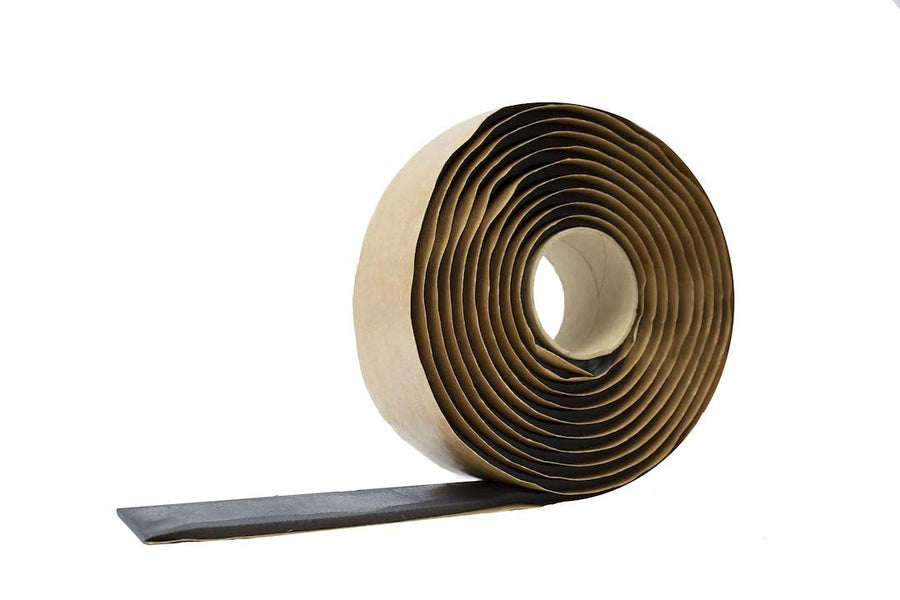 COMP LIPPERT QTDG 1/8" x 1" x 30' Trim Grade Tape, Dark Gray (16/Case)