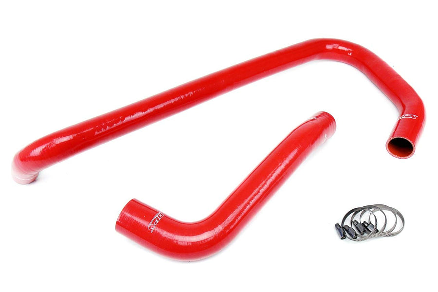HPS Reinforced Red Silicone Radiator Coolant Hose Kit Compatible for 2009-2020 Ram 1500 2010-2018 Ram 1500 2011-2018 Ram 3500 5.7L V8 without oil coolers, 57-1818-RED