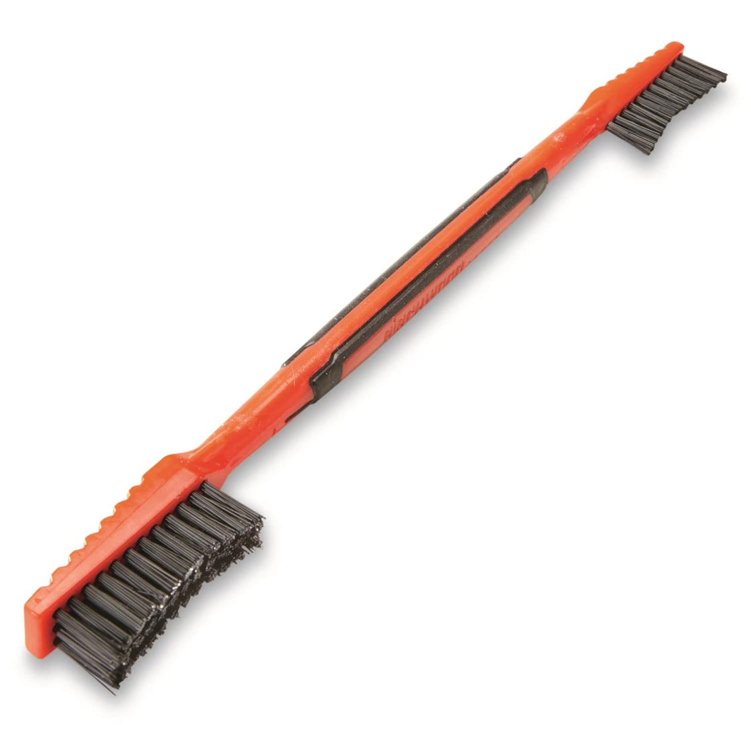 Dual End Birchwood Casey Nylon Cleaning Brushes | Durable Versatile Gun Maintenance Cleaning Scrubbing Brush Set in Plastic Tub - Pack of 25