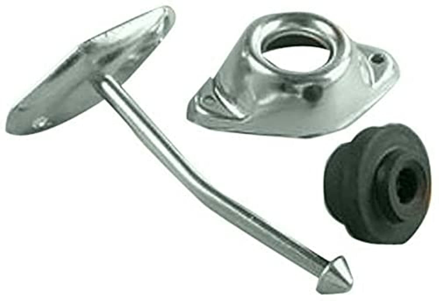 4.75" RV Designer Zinc Metal Door Holder, 1 Count (Pack of 1)
