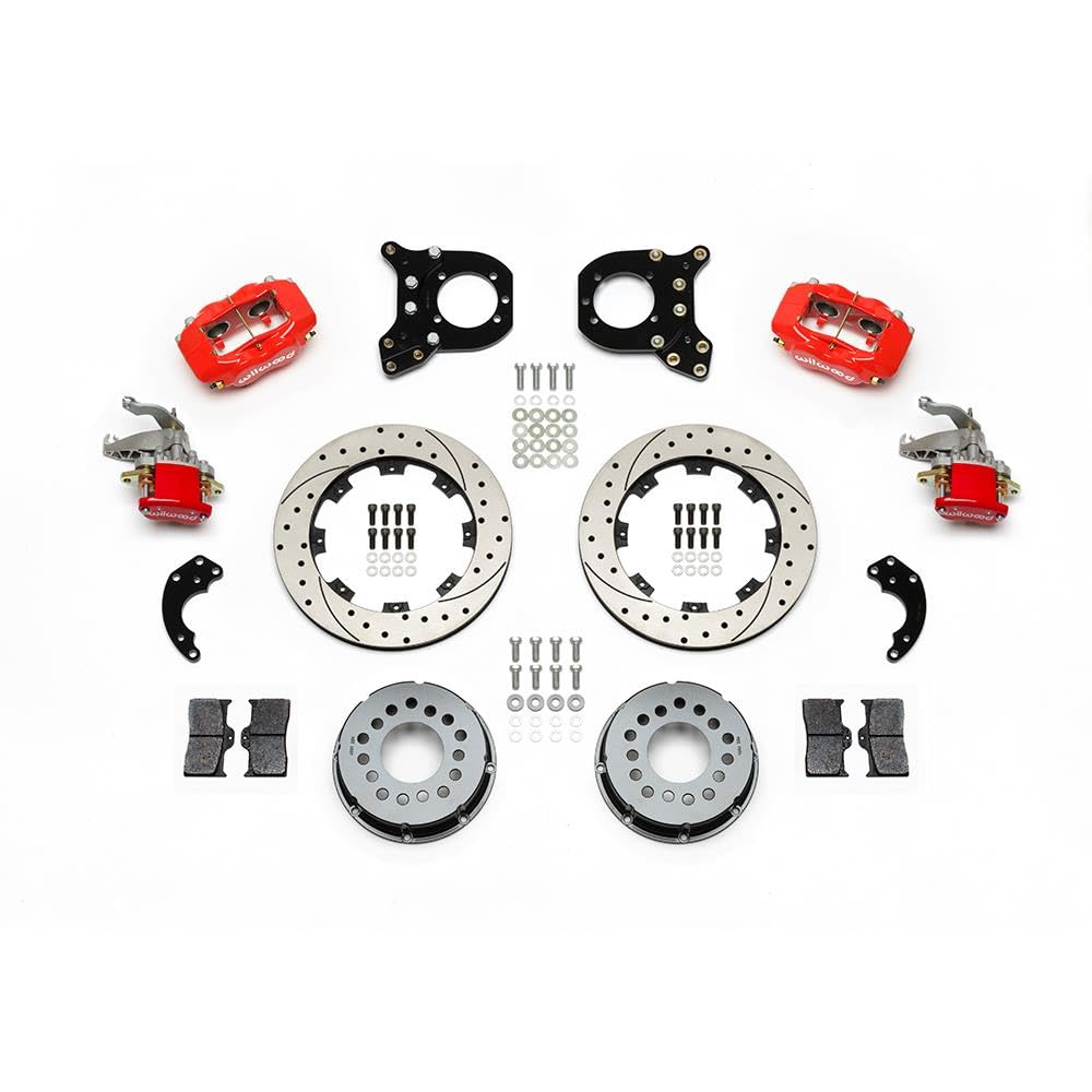 P/S FDLI Rear Kit,w/MC4 P-Brake, Drill, Red
