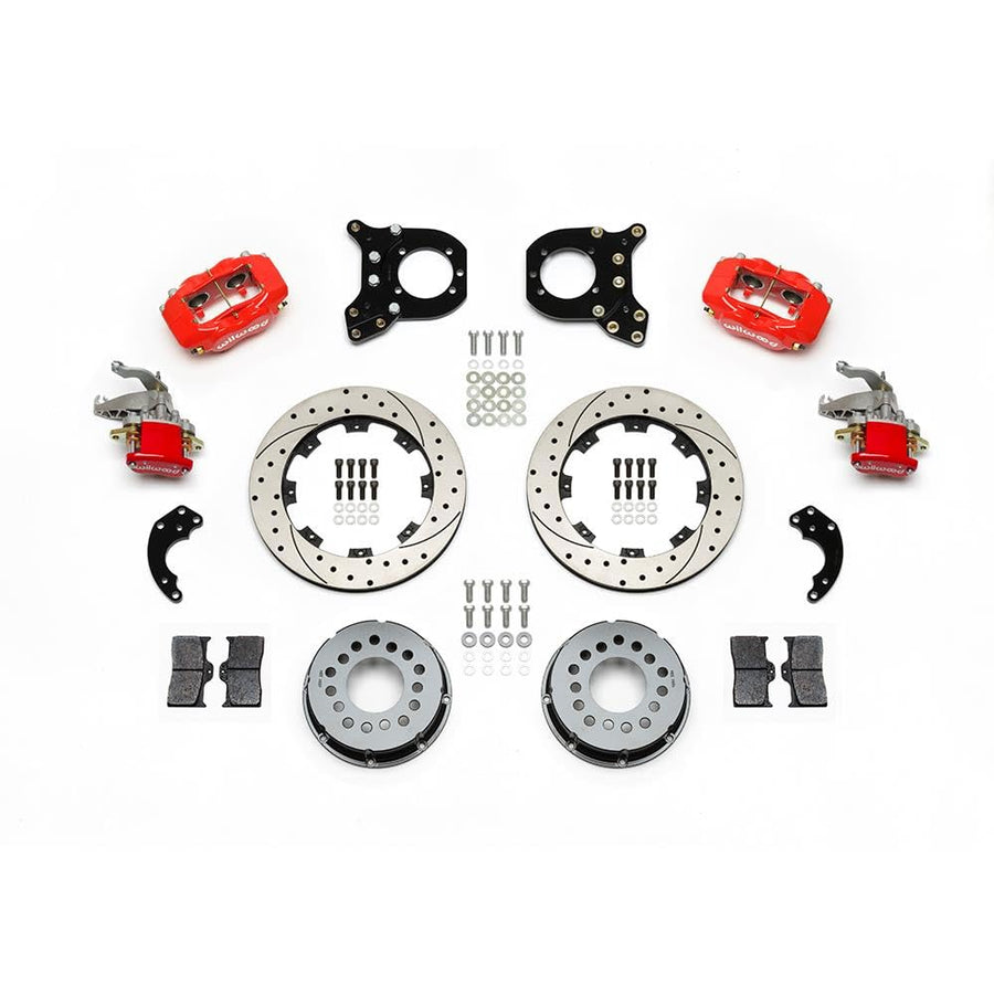 P/S FDLI Rear Kit,w/MC4 P-Brake, Drill, Red