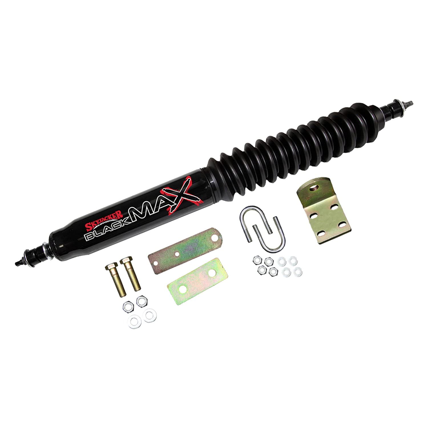 Skyjacker Suspension Lift Kit 136BHK-B w/Shock Black MAX Shocks 6 in. Lift Incl. Front Springs Sway Bar End Link Kit Rear Block Rear U Bolt Kit