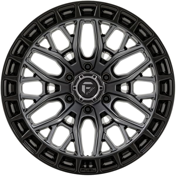 FUEL OFF-ROAD 17X9 FC869 SIGMA, 6X5.5, 5.04, 1mm MATTE GUNMETAL W/ MATTE BLACK LIP - FC869AB17906801