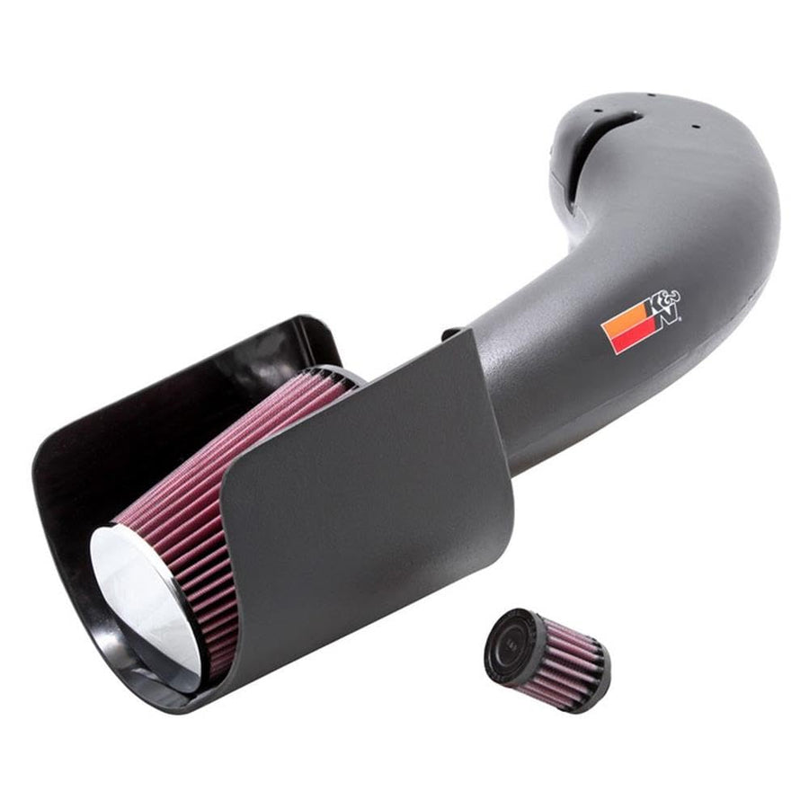 Cold Air Intake System K&N: High-Flow Air-Filter, Increase Performance & Horsepower: Compatible with 1991-1995 CHEVROLET (See Product Description for Select Models); 57-3027