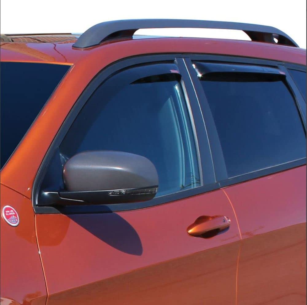 Westin Tape On Wind Deflector 72-31410 4pc fits 2019-2022 Silverado Sierra 1500 Double Cab (Excl. 2019 Silverado LD Sierra 1500 Limited)