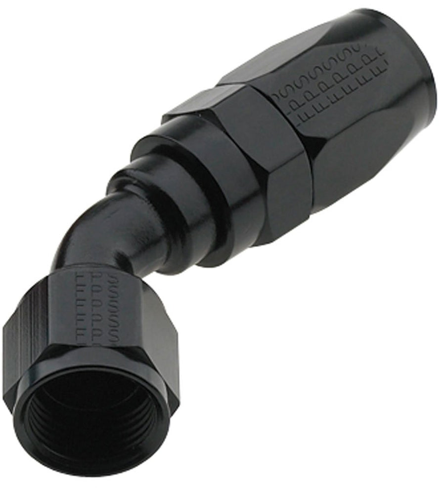 Pro-Flow Fragola 224504-BL Black Size (-4) 45° Hose Fitting