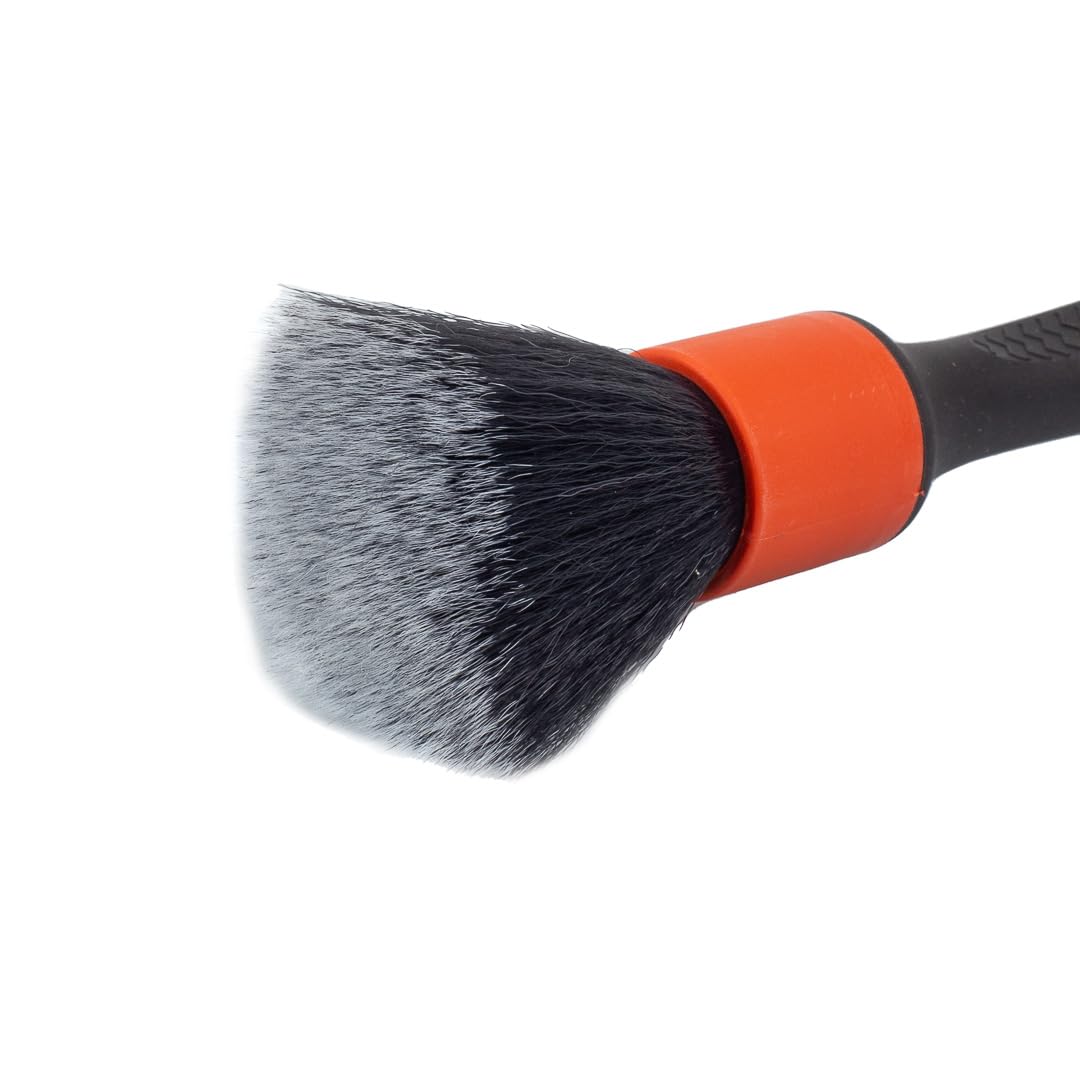 Maxshine Ultra Soft Small Universal Red ESS Detailing Brush – Professional Brush for Interior, Exterior, Leather, Engine Bay & Wheels – Ever So Soft Detailing Tool for Car Care