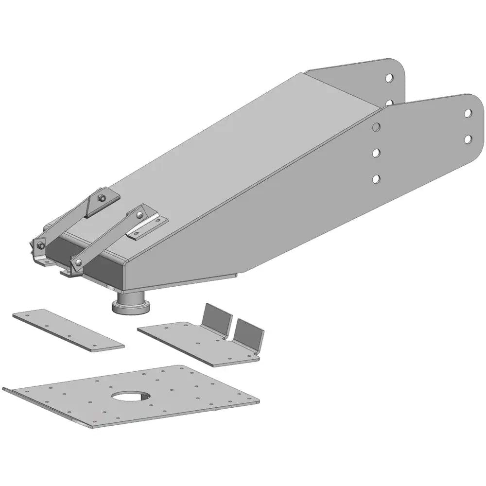 PULLRITE Quick Connect 331760 Capture Plate for 13-5/8" Wide 5th Airborne/Rota-Flex/Road Armor Pin Boxes