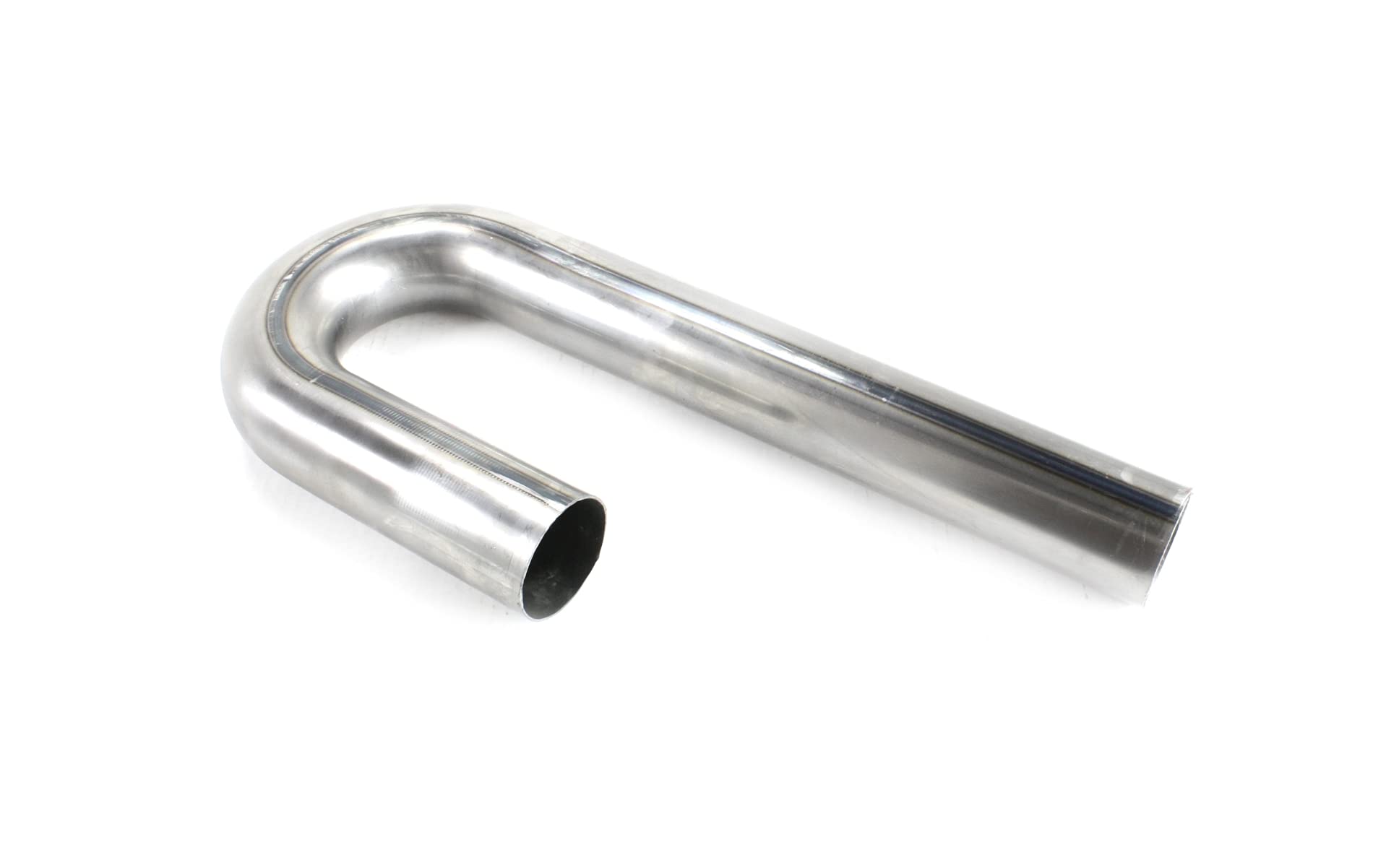 H7044 Patriot Exhaust 2-1/8" x 3'' Radius Mild Steel J-Bend Exhaust Pipe