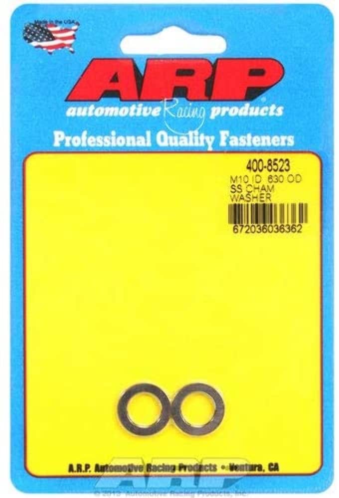 Chamfer Washer ARP M10ID .630OD SS (2 Pack)