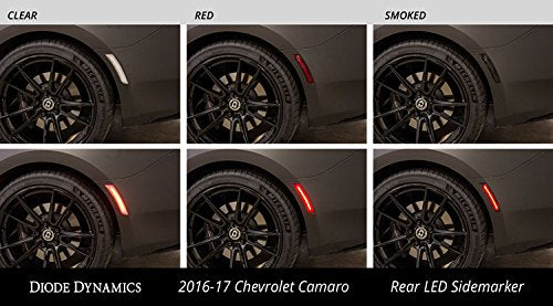 2016 Camaro LED Sidemarkers Smoked Set Diode Dynamics