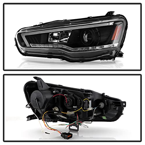 Headlights Spyder Signature (PRO-YD-ML08V2SI-SEQ-BK)