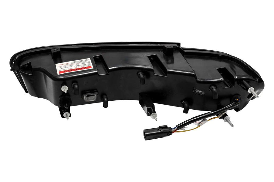 16-18 Chevrolet Camaro AlphaRex PRO-Series LED Tail Lights Jet Black