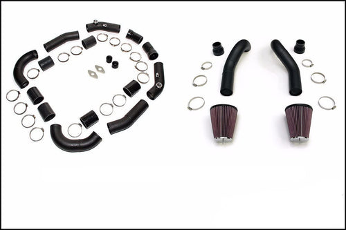 ALPHA GT-R Induction Kit ALPHA [ALPHA Intercooler - TiAL Bov Flanges - ALPHA Carbon Intake Manifold - ALPHA Throttle Bodies]