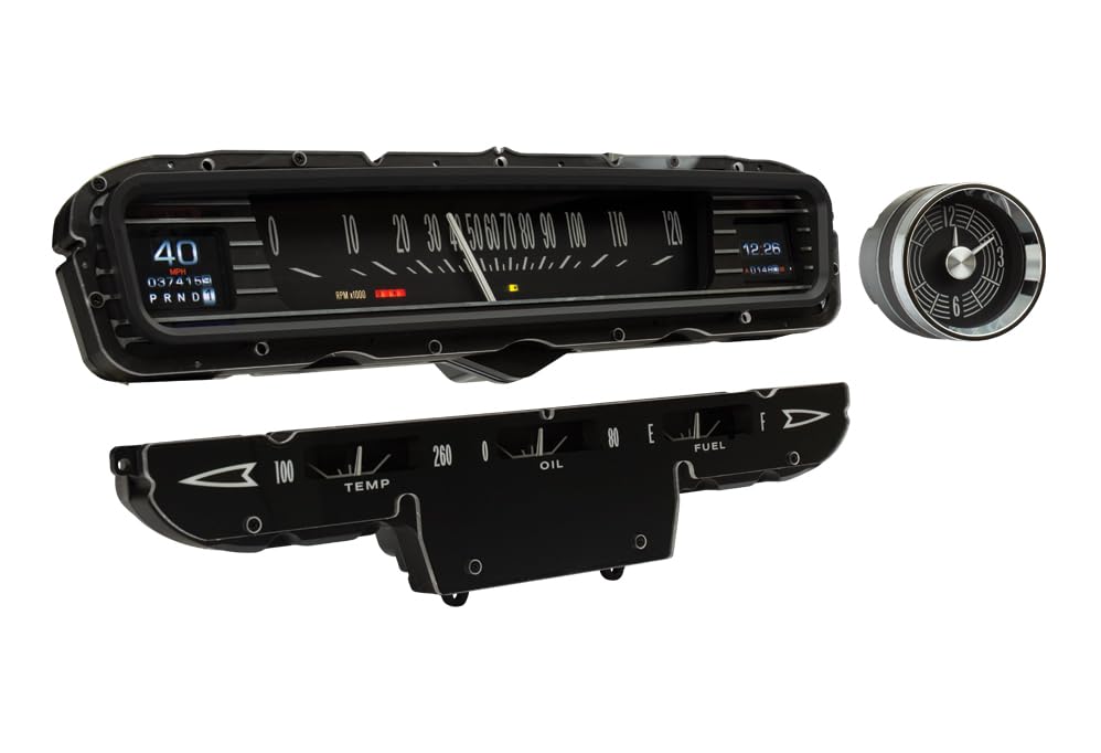 Dakota Digital RTX Gauge Instrument System Compatible with Cadillac 1959 RTX-59C-CAD-X