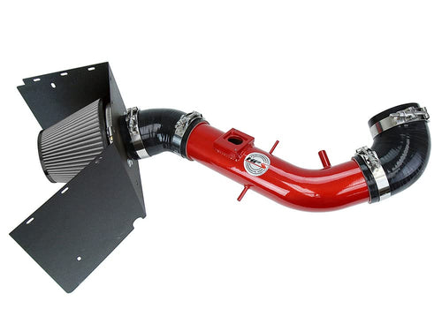 Cold Air Intake Kit HPS Performance 827-690R with Heat Shield Red