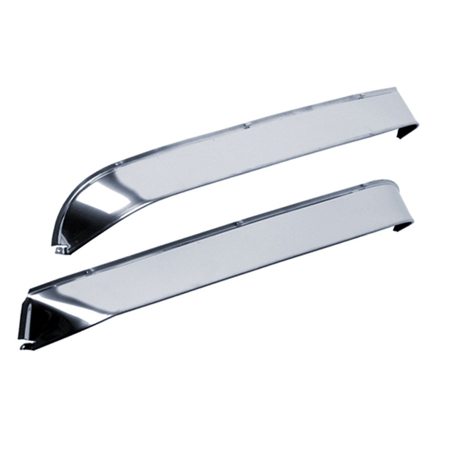 Rain Guards Auto Ventshade [AVS] For 1982 - 1993 Chevrolet S10, 1982 - 1990 GMC S15, 1983 - 1994 S10 Blazer/S15 Jimmy, 1991 - 1994 Bravada/Sonoma | Window Vent Visors, 2 pcs. - Stainless | 12006