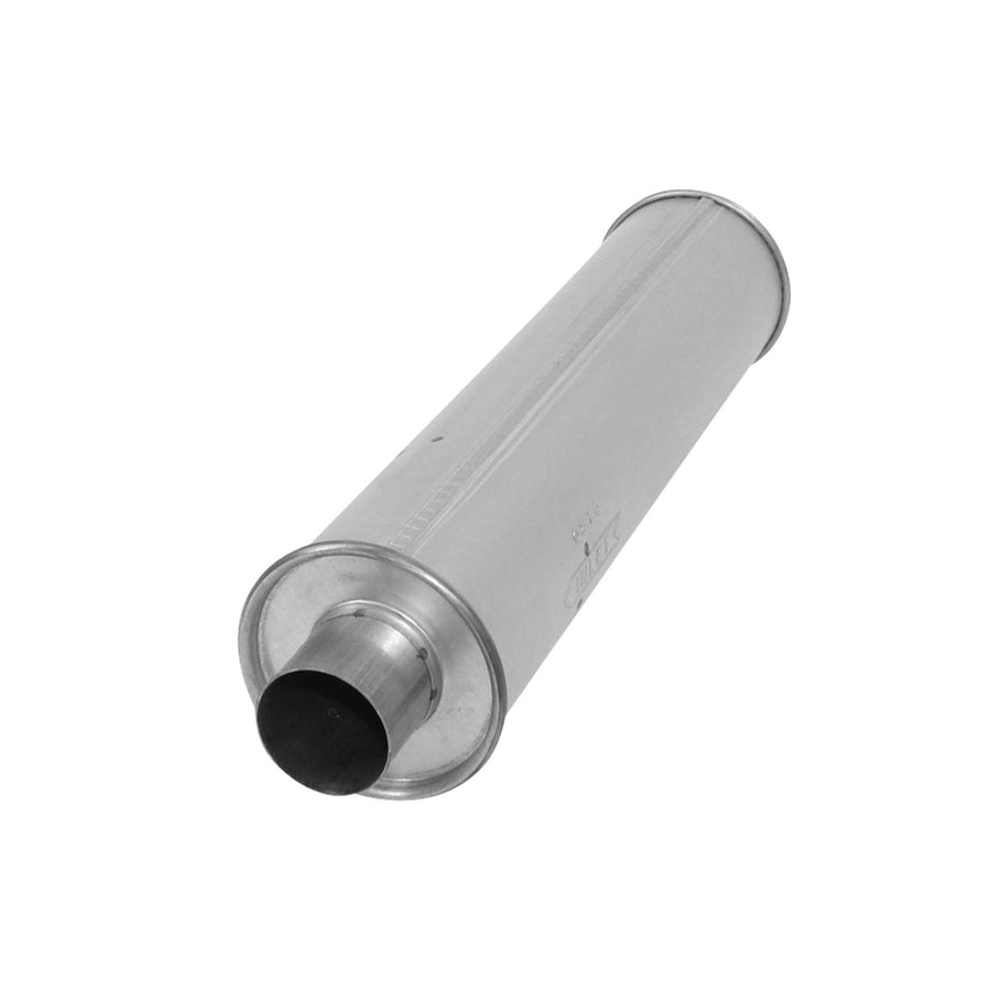700484 nobrandname Muffler - MSL Maximum Round Body - D5" X L22" 26" OAL 2.5" ID / 2.25" ID Config. C/CR Muffler - MSL Maximum