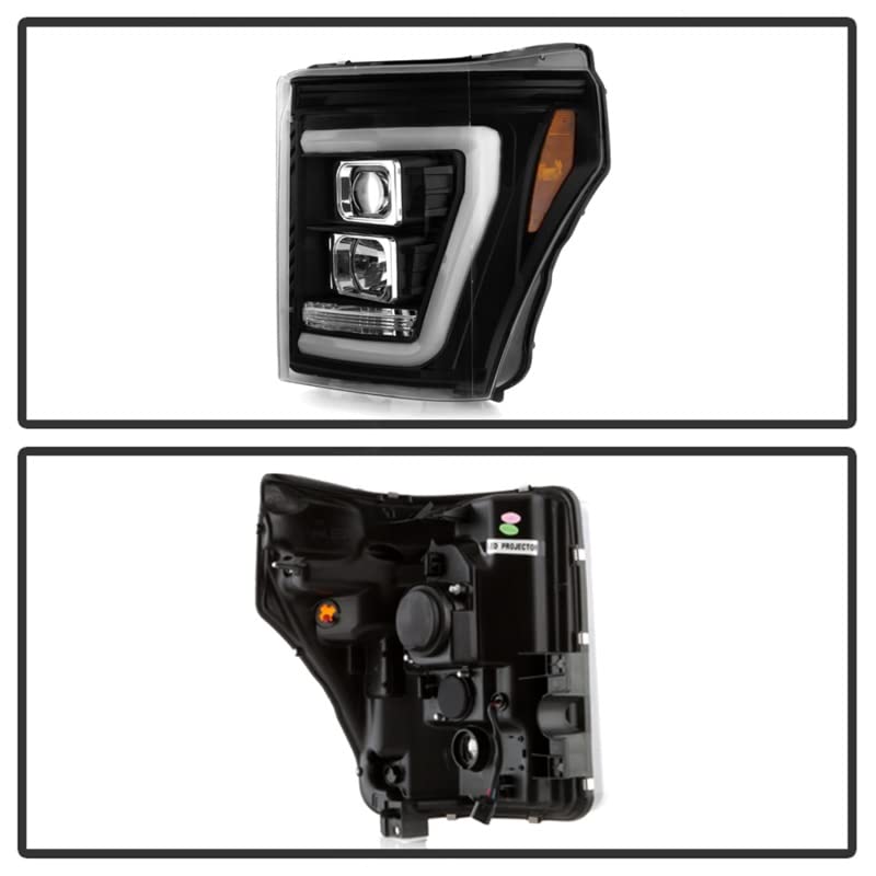 Projector Headlight Spyder Platinum (PRO-YD-FS11V2PL-BK)