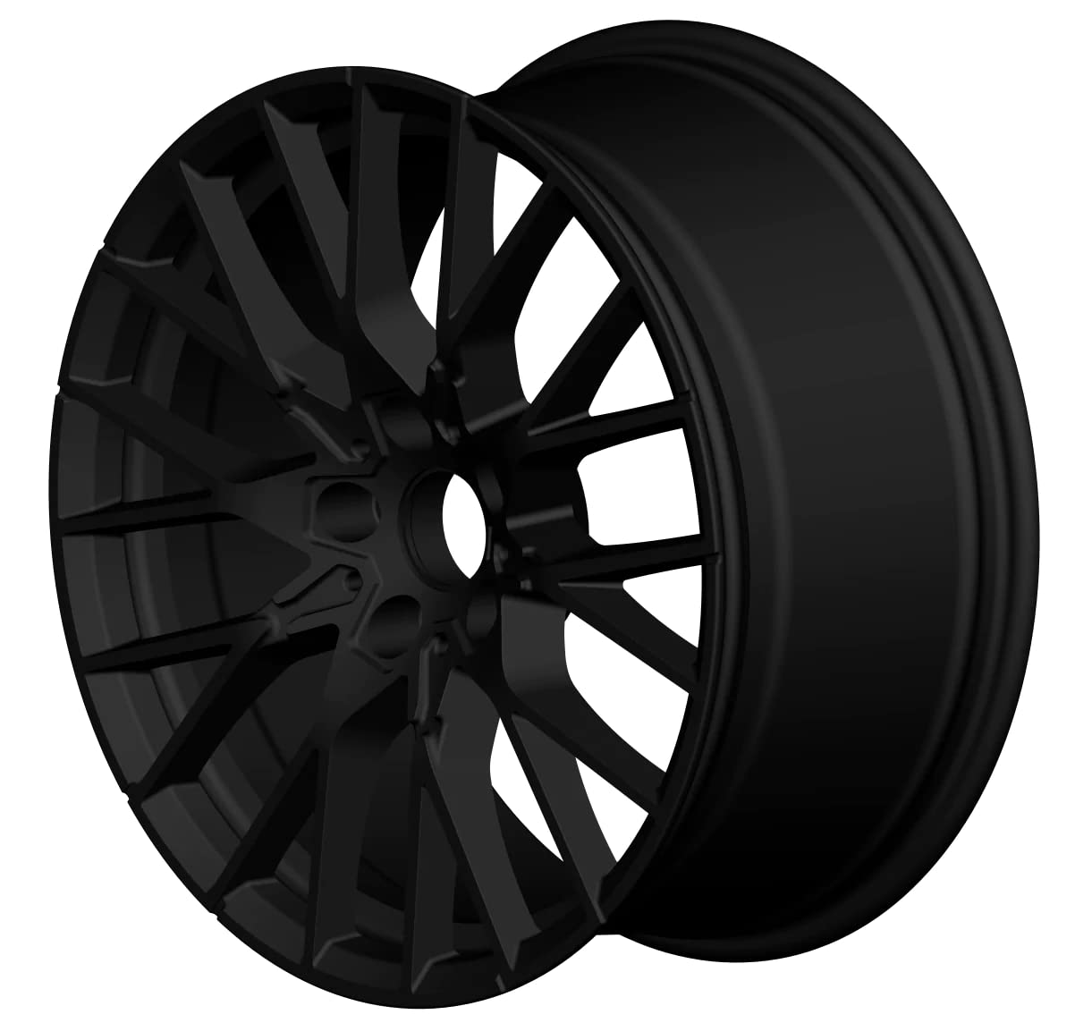Custom RTX BEYREUTH Wheel - 19x8, 35 Offset, 5x112 Bolt Pattern, 66.6mm Hub - Gloss Black Rim