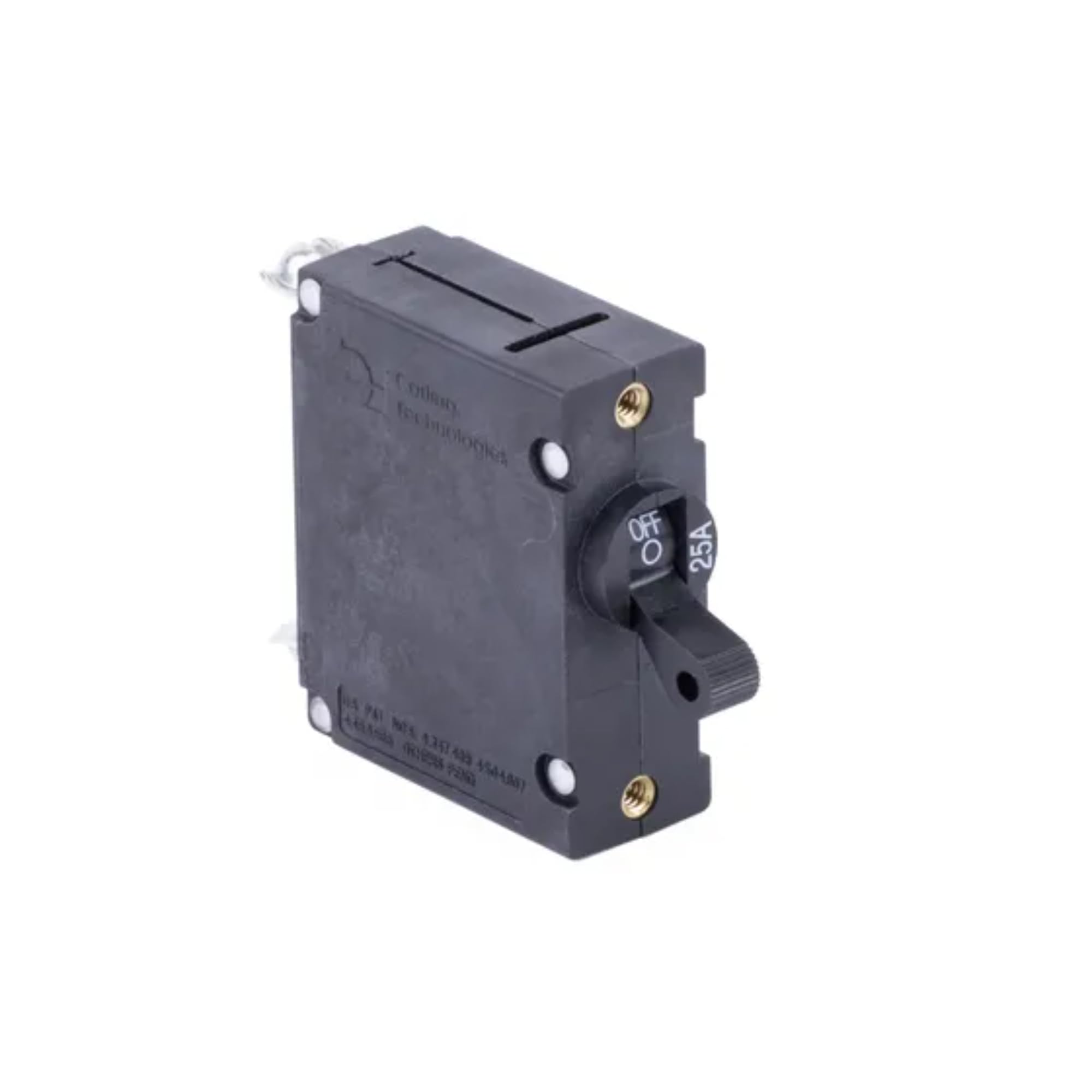 CB50420 Sierra Circuit Breaker, Standard Black Toggle, Single Pole, 25A
