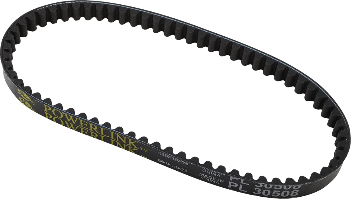 Gates Premium PL30508 PowerLink Continuously Variable Transmission (CVT) Scooter Belt, Black