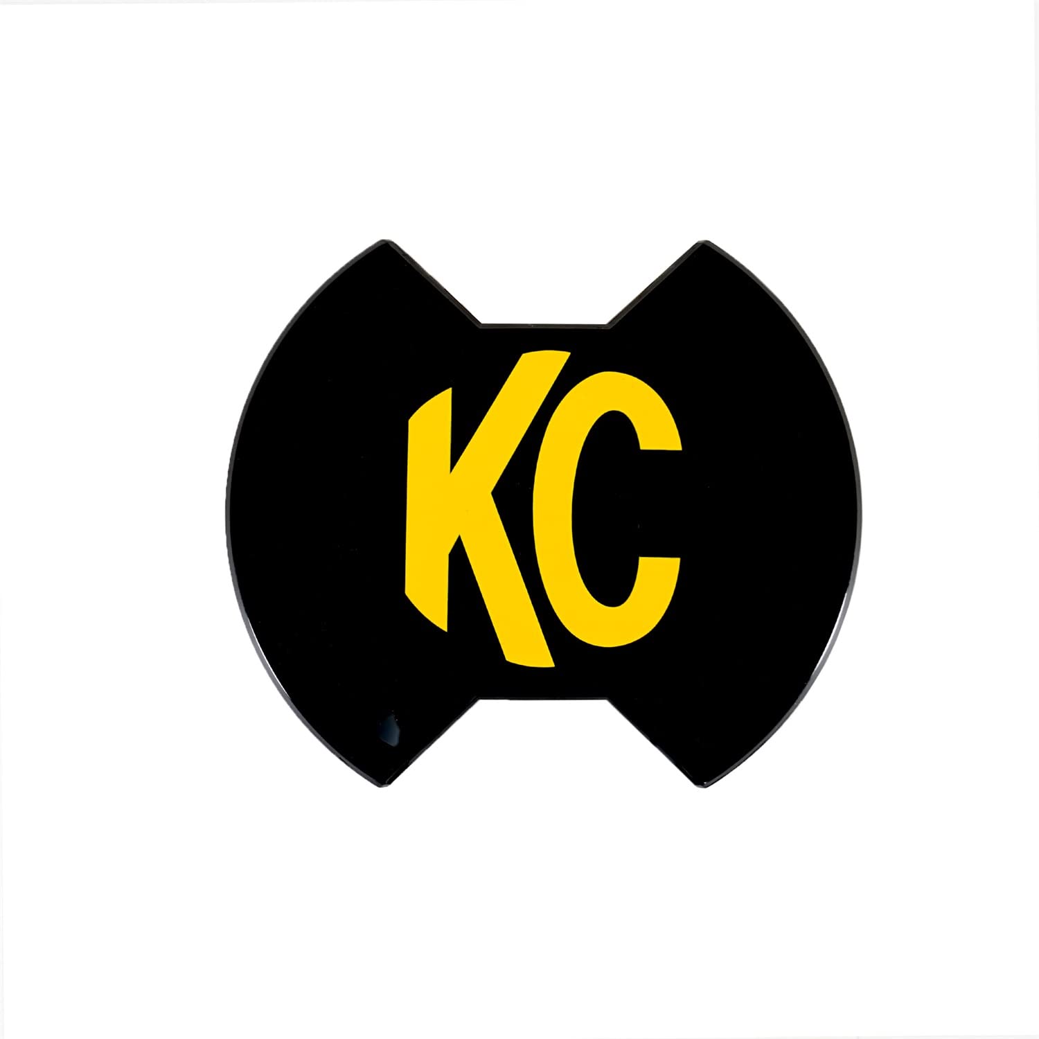 6" KC HiLiTES SLIMLITE LED - Light Shield Hard Cover - Black
