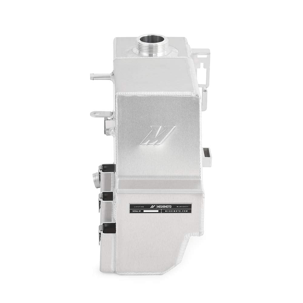 Mishimoto Aluminum Degas Tank MMRT-F2D-11PN, Compatible With Ford 6.7L Powerstroke 2011-2019, Natural
