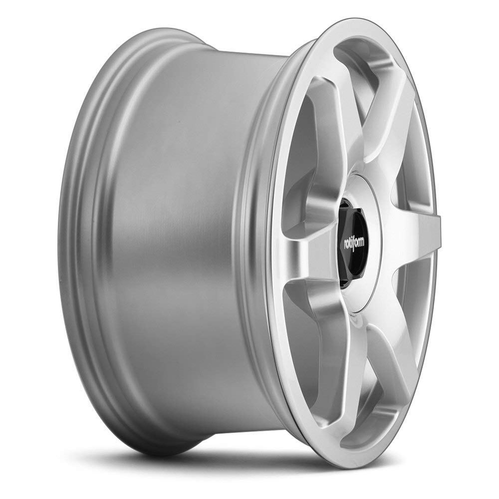 R114 SIX Rotiform 19x8.5 5x100/5x112 +35mm Silver Wheel Rim 19" Inch