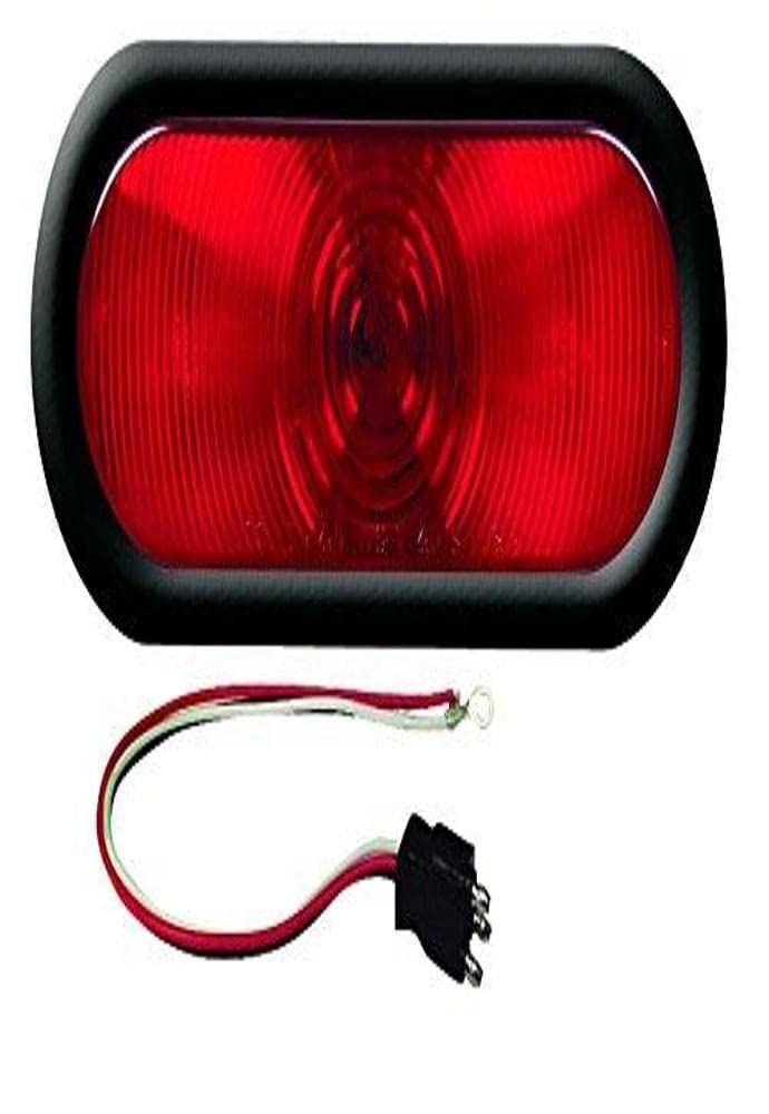 6" Oval Optronics ST70RK Stop/Turn/Tail Light, Red