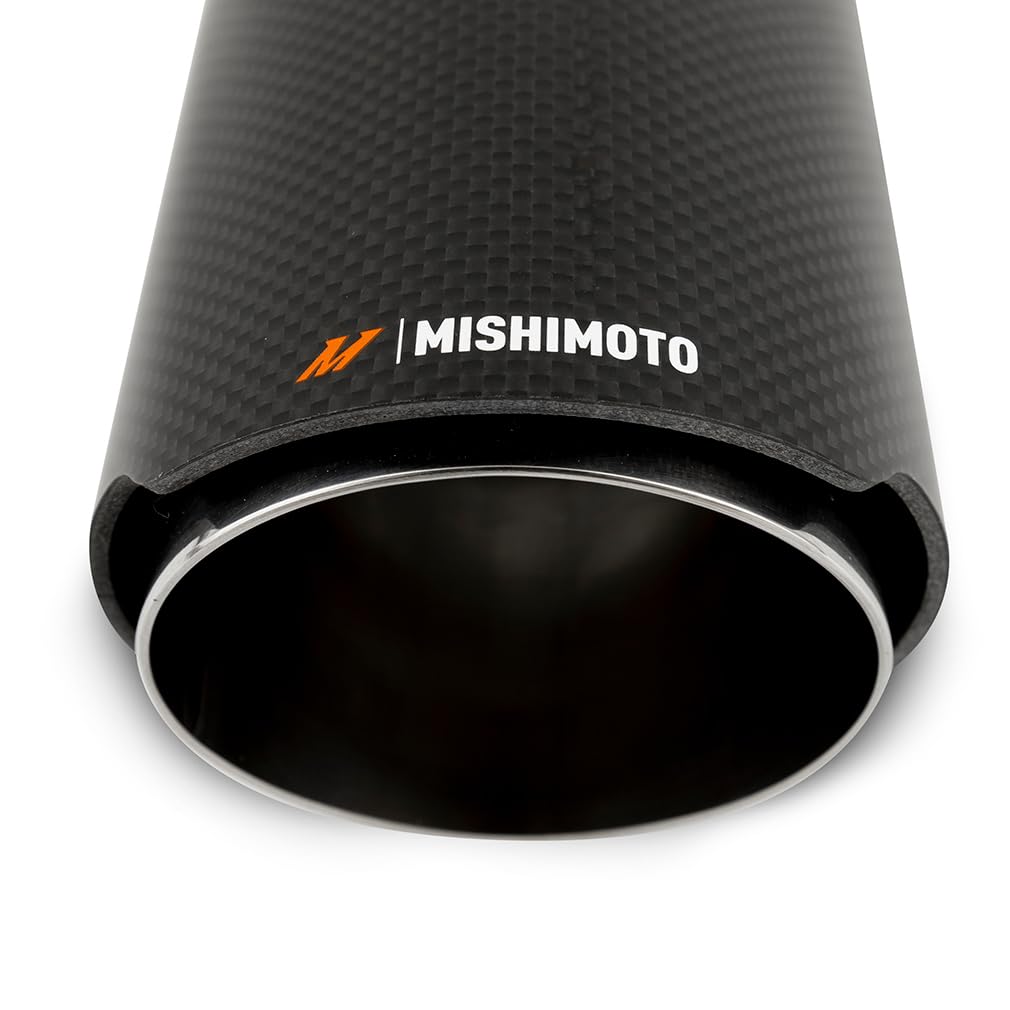 Carbon Fiber Mishimoto Exhaust Tip, 3”, Polished