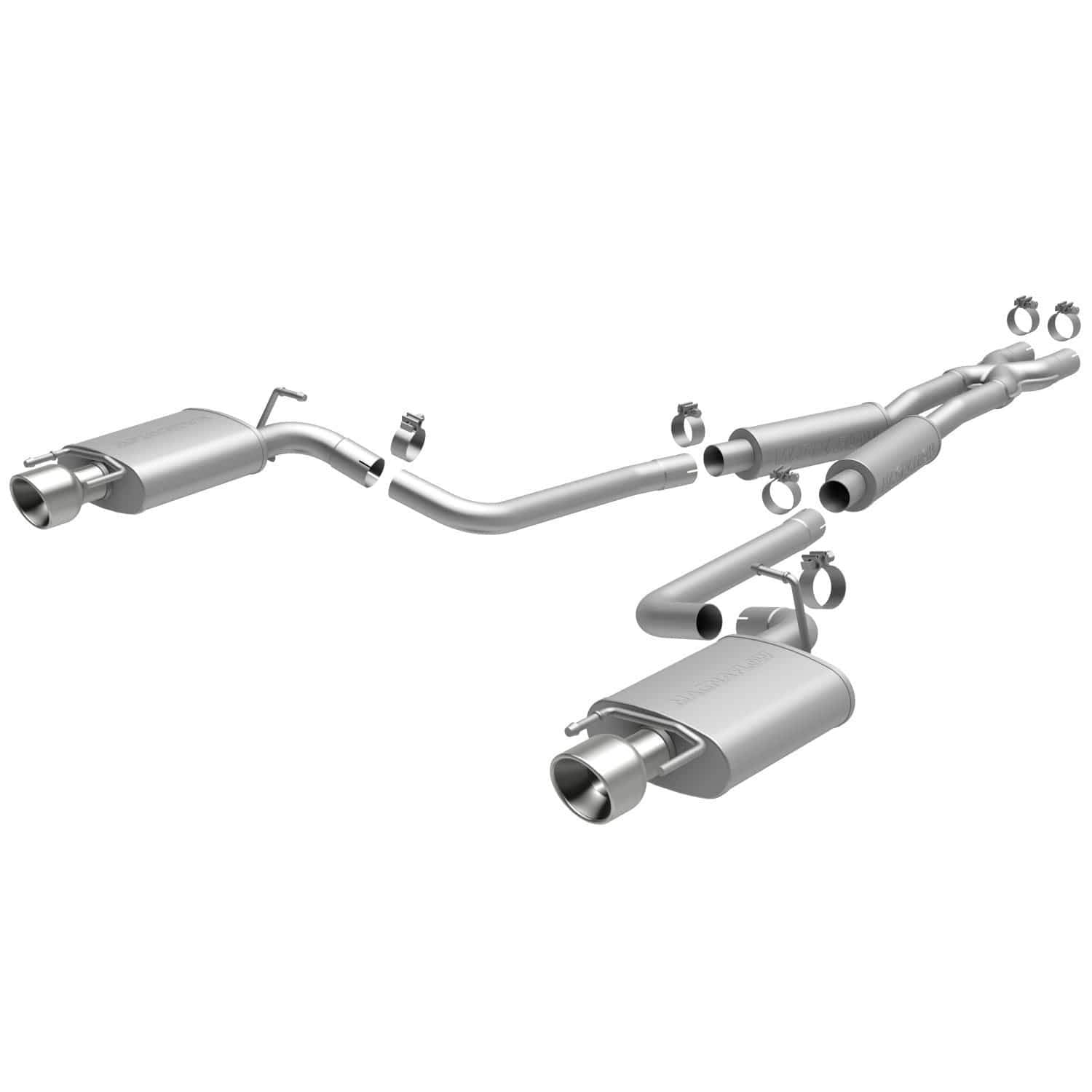 Performance MagnaFlow Exhaust System 15136: Cat-Back, Street Series, For 2010-2014 Cadillac CTS