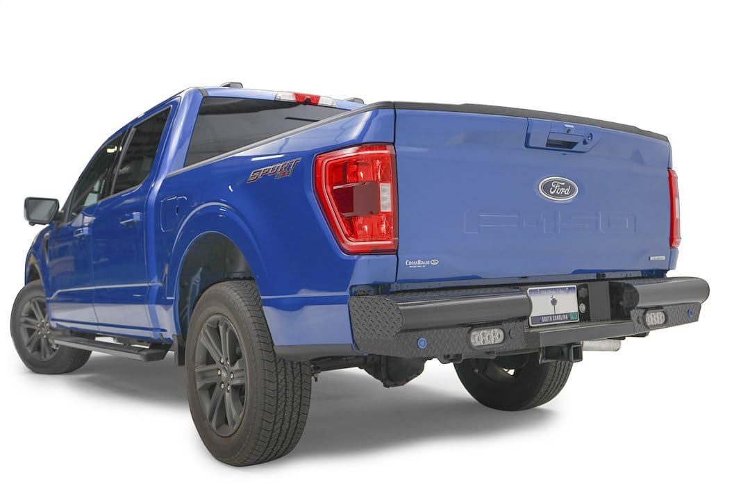 FF21-T5050-1 Fab Fours Inc. Rear Replacement Bumper fits Ford F-150