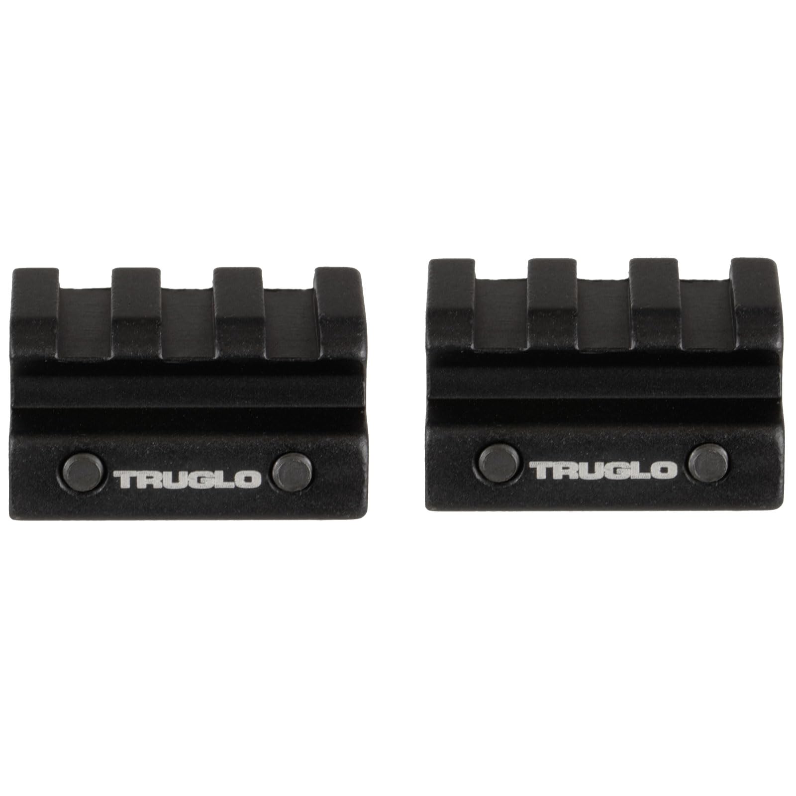 TRUGLO adult unisex 2-Piece RISER MNT PICATINNY 1 2 PCS, Multi, 1.36 inches long x 0.5 high US