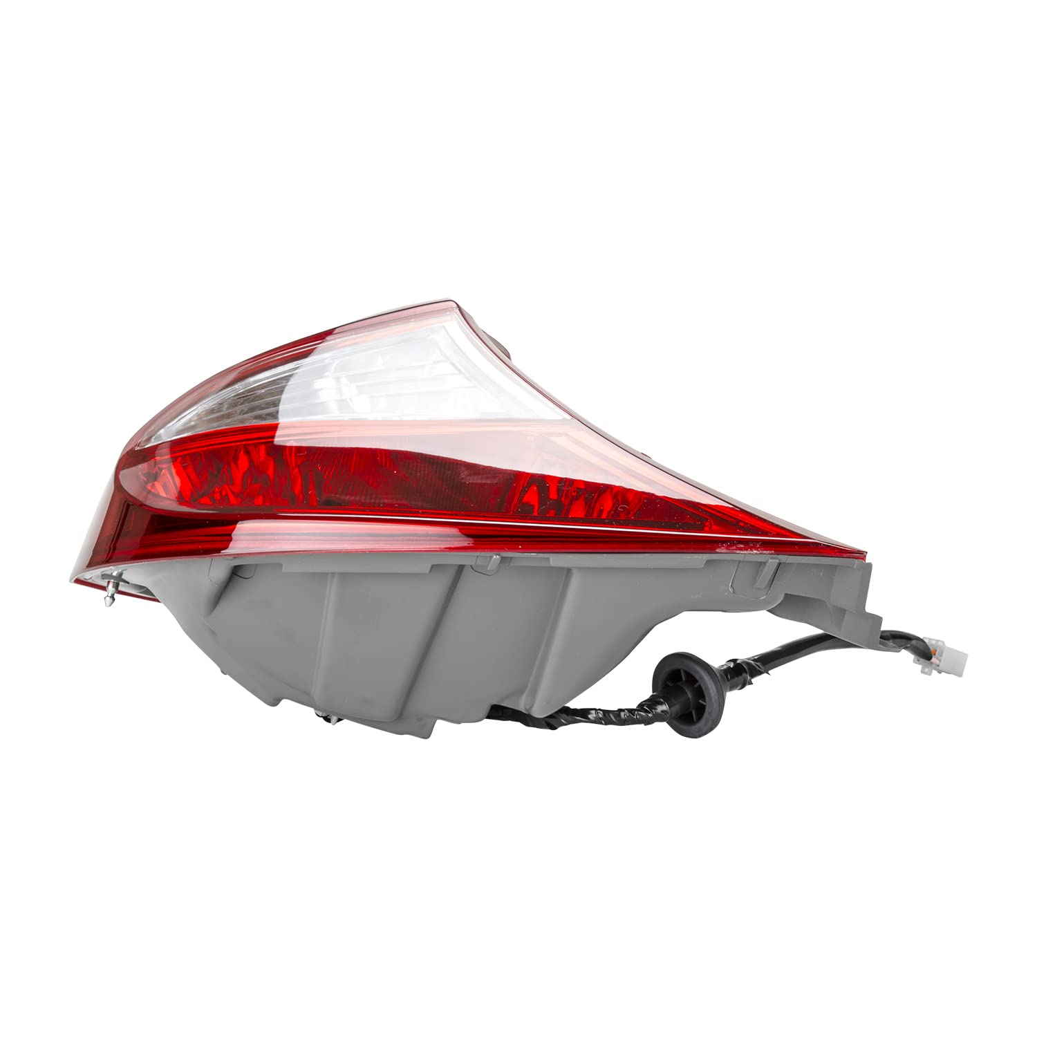 Left TYC Tail Light Assembly Compatible with 2012-2017 Hyundai Accent