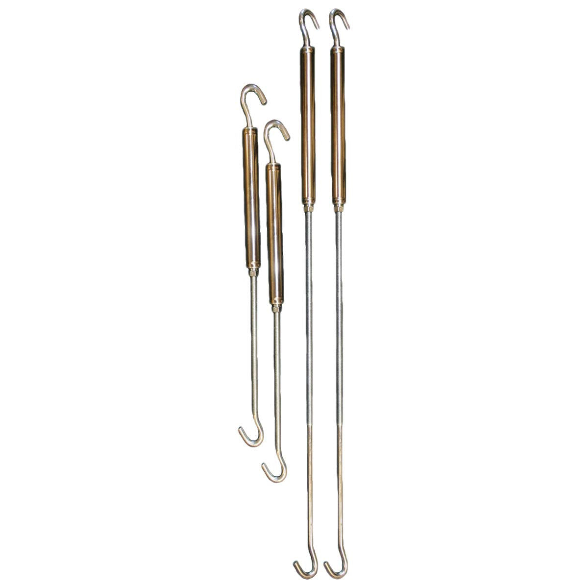 Standard Turnbuckle Replacement Set HAPPIJAC for Truck Camper Tie Down 25.5 Inch