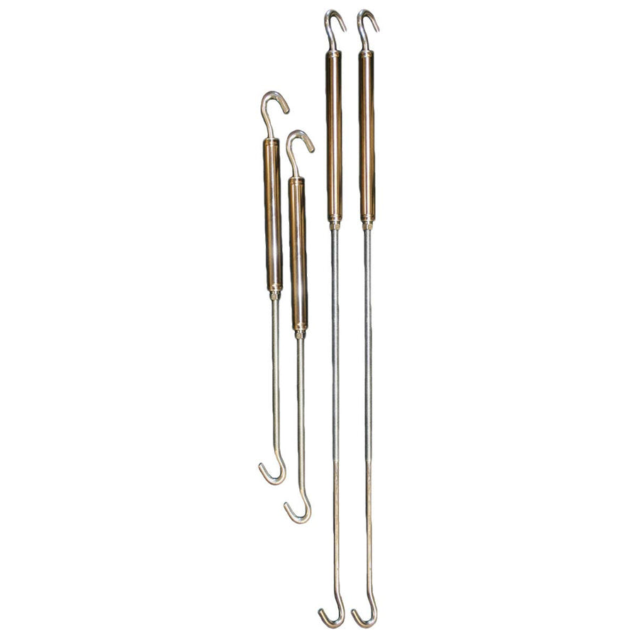 Standard Turnbuckle Replacement Set HAPPIJAC for Truck Camper Tie Down 25.5 Inch