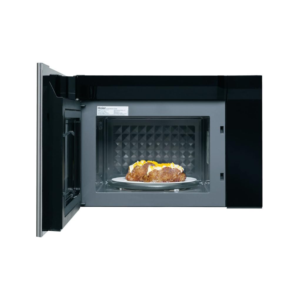 1.4 cu. ft. Haier Over the Range Microwave in Stainless Steel