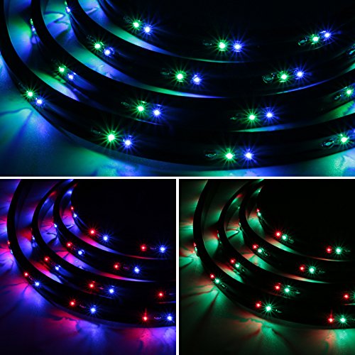 LU-LED7CLR36 Spec-D Tuning LED Under Car Kit (Multi Color - 12V 2 X 24", 2 X 36")