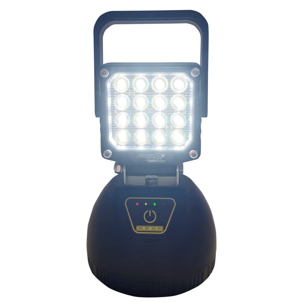 Race Sport Lighting Work Light Vehicle-Mounted Fit Portable Magnetic 16W 1500Lm 12,000ahm Li-ion Rechargeable LED 1007530