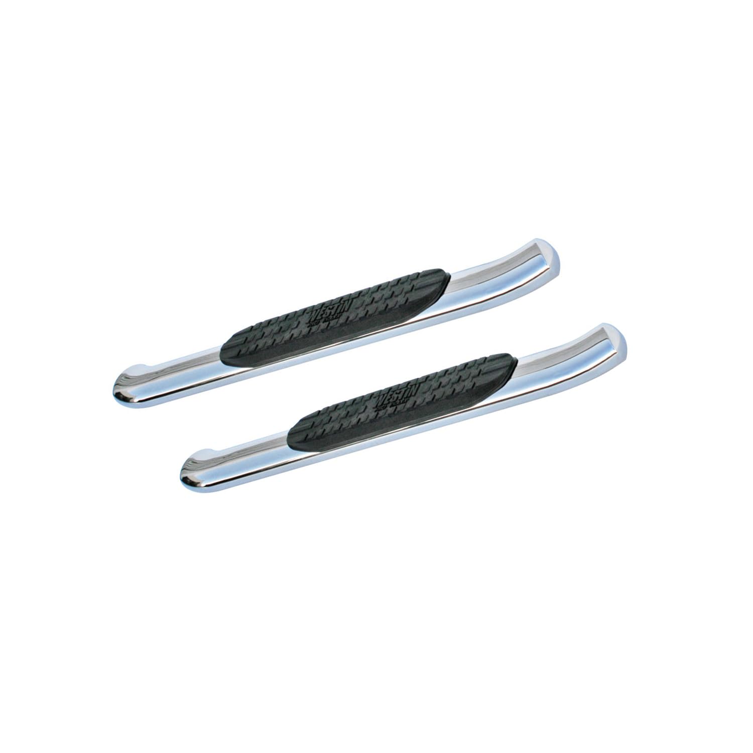 21-23310 Westin PRO TRAXX 4 Oval Nerf Bars fits 2007-2018 Wrangler JK 2Door Polished Pair