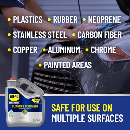 Multi-Surface WD-40 Specialist Cleaner & Degreaser, Cleaning Solution One Gallon