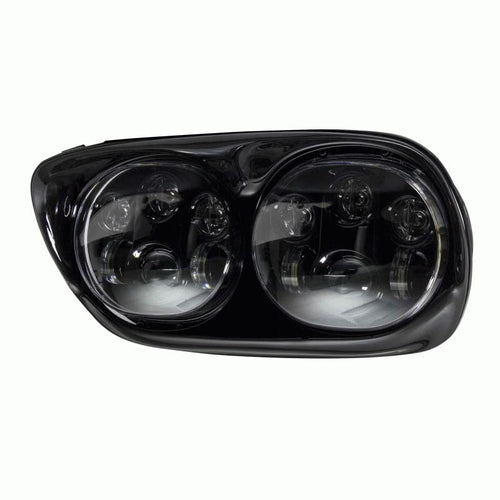 Metra Electronics - 5.6 Inch Dual Round Black Motorcycle Headlights (BC-RGHKB) Motorcycle Accessories