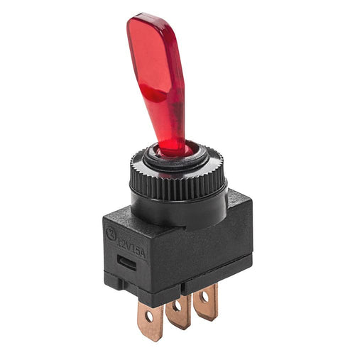 Illuminated Toggle Switch Whitecap S8084C [mom. On/