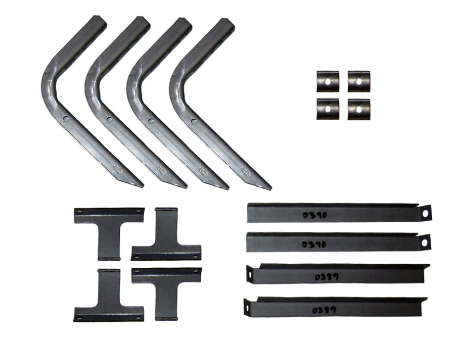 Lund EZ Running Board Mounting Bracket Kit - Brite 98-10 Ford Ranger Std. Cab